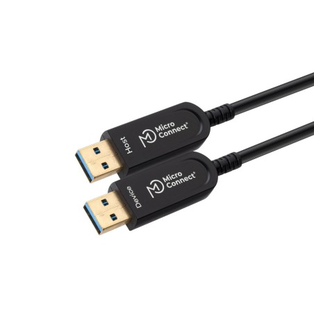 "High-Performance MicroConnect Premium Optic USB 3.0 A-A Cable 20m - USB3.0AA20BOPT"
